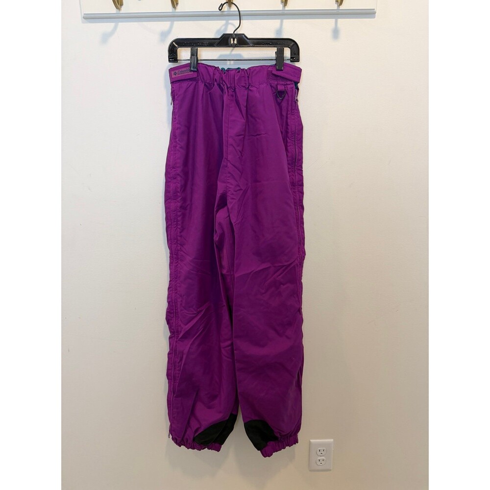 Vintage Columbia Women’s Purple Insulated Ski Snow Pants Retro 90s Made in Korea